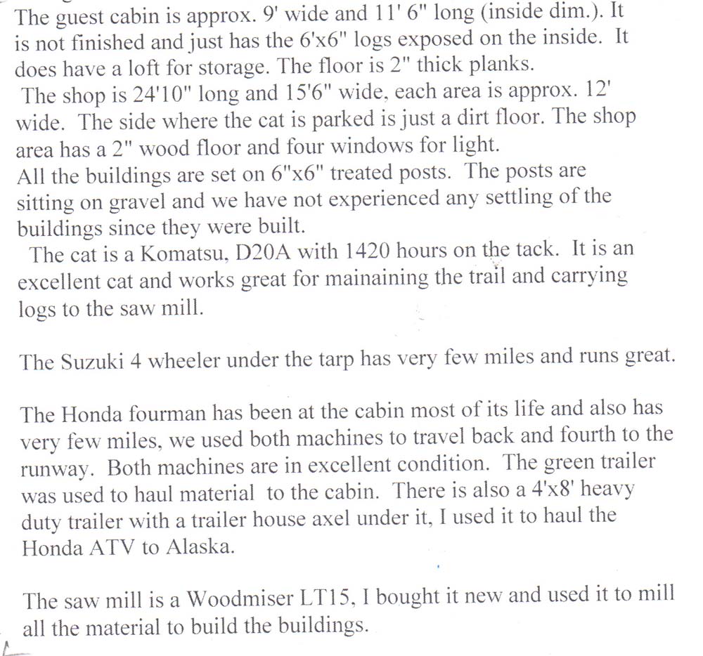 Description of Inventory